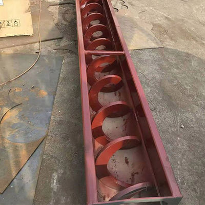 قابل للتعديل سرعة الفولاذ المقاوم للصدأ ناقل لولبي ناقل حلزوني 12t / ساعة