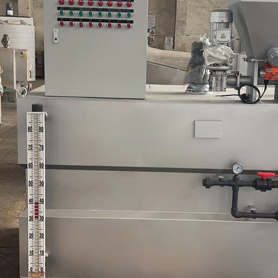 نظام جرعات البوليمر القابل للتخصيص وحدة تحضير البوليمر 250 لتر - 10000 لتر