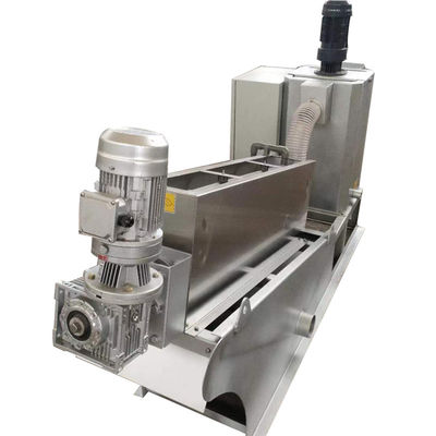 1-2500kgs / H الحمأة الحلزونية ديهيدراتور متعدد القرص برغي الصحافة الحمأة آلة نزح المياه