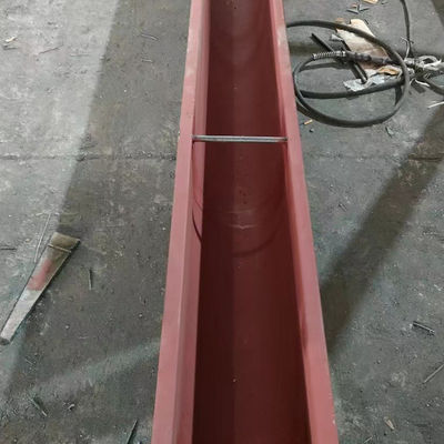 50m3 / H الكربون الصلب شافتلس برغي ناقل الآلي الفولاذ المقاوم للصدأ دوامة ناقل