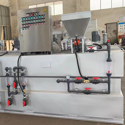 نظام الجرعة التلقائي للمسحوق الكيميائي البوليمر PAM لمعالجة مياه الصرف الصحي