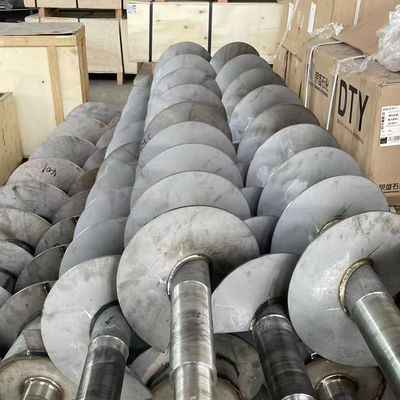 الحاوية المزدوجة من الصلب الكربوني Sprial 304 من الفولاذ المقاوم للصدأ