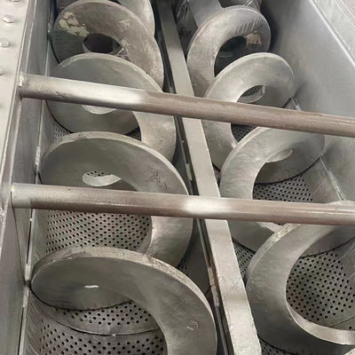 الحاوية المزدوجة من الصلب الكربوني Sprial 304 من الفولاذ المقاوم للصدأ