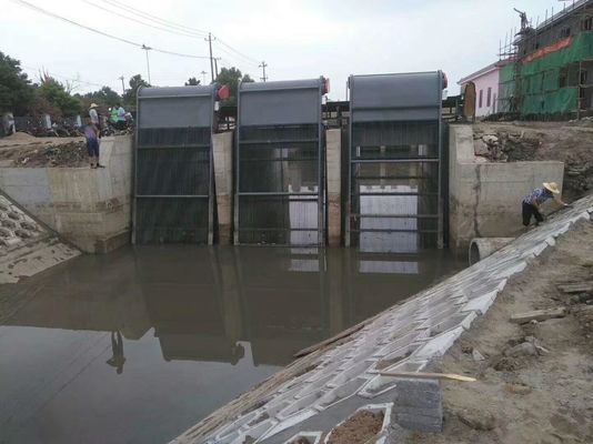 شاشة شريط ميكانيكية لحفظ المياه تستخدم لمحطة ضخ النهر