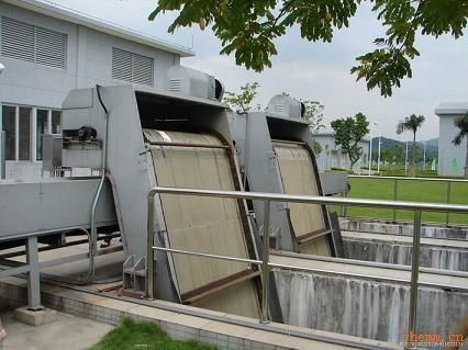 شاشة شريط 2 مم في محطة معالجة مياه الصرف الصحي الفولاذ المقاوم للصدأ 316L