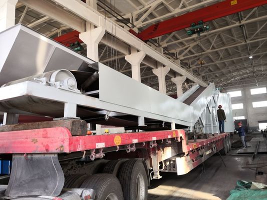 650mm 22.0Kw برغي حزام ناقل منظف الفولاذ المقاوم للصدأ