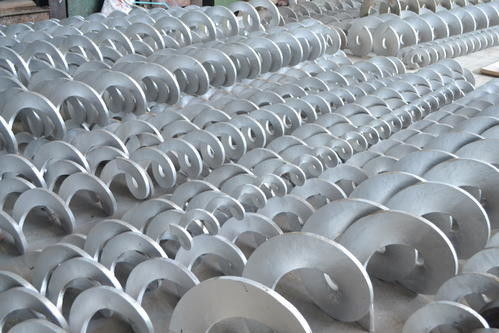 ناقل برغي مزدوج لمياه الصرف الصحي البلدية ، ناقل برغي لنزح المياه 400 مم