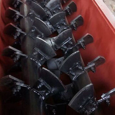 ناقل اوجير الفولاذ المقاوم للصدأ لمياه الصرف الصحي ، سيور لولبية صناعية 500 مم