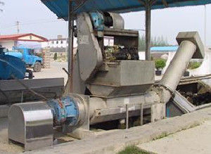 مكبس برغي مستمر 350 مم ، مكبس برغي صناعي فولاذي من Carcon