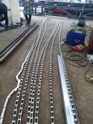 4.5m جسر السفر مكشطة الحمأة غير المعدنية لوحة سلسلة كشط المواد