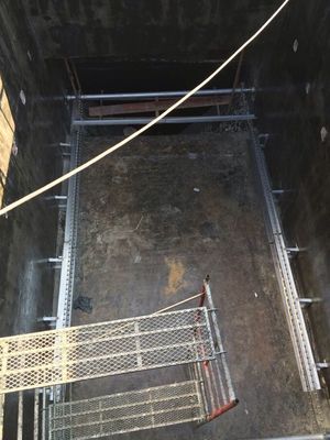 4.5m جسر السفر مكشطة الحمأة غير المعدنية لوحة سلسلة كشط المواد