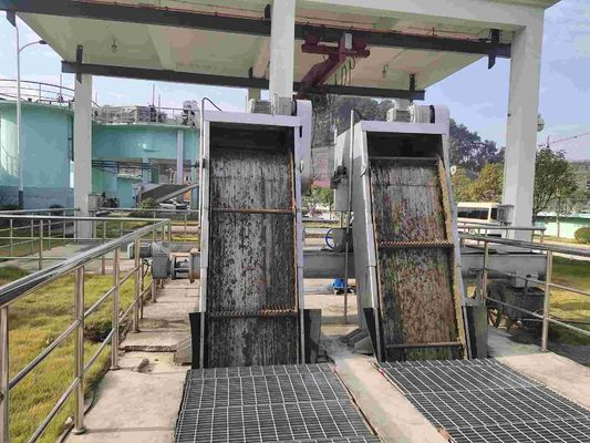 1500mm شريط الشاشة الميكانيكية فاصل السوائل الصلبة الدوارة