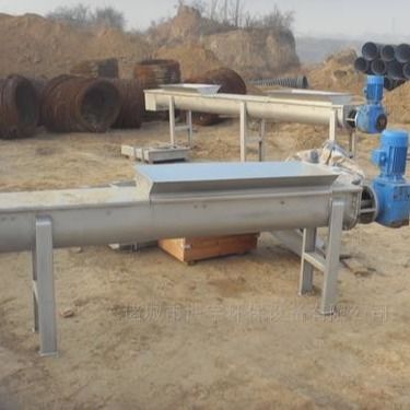 نظام تجفيف بالضغط اللولبي عالي السعة | 6.5 متر مكعب/ساعة، نوع عمود الدوران لمياه الصرف الصحي