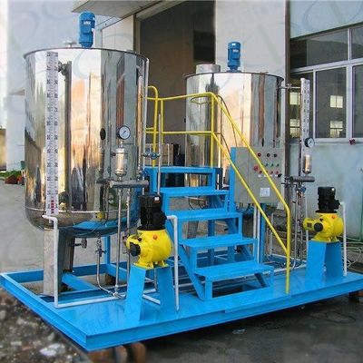 4000 لتر / ساعة البلدية التلقائي آلة الجرعات الكربون الصلب