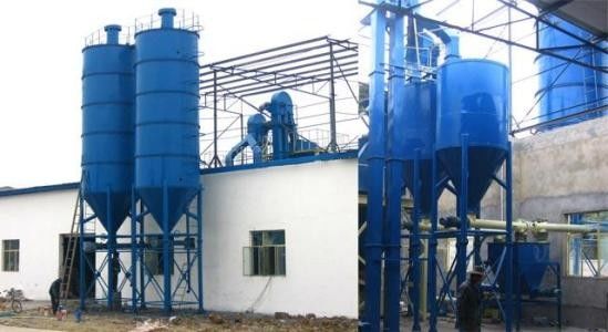 صومعة تخزين الجير لمعالجة مياه الصرف الصحي