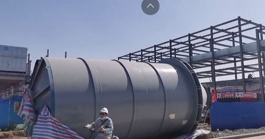 صوامع تخزين حبيبات بلاستيكية 8.5 متر ، خزان تخزين صوامع 4 طن