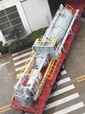 الفولاذ المقاوم للصدأ تخزين الجير صوامع معالجة الحمأة