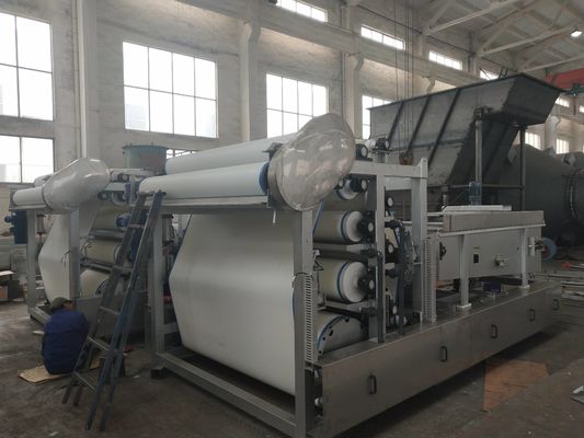 برغي البلدية الصحافة الحمأة آلة نزح المياه التصحيح التلقائي