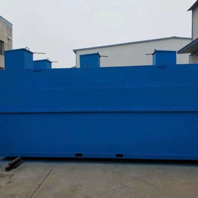 10m3 / h معدات معالجة مياه الصرف الصحي مع تقنية المفاعل البيولوجي الغشائي