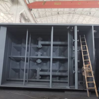 2.2Kw نظام مياه الصرف الصحي DAF ، أنظمة تعويم DAF 1m3 / ساعة