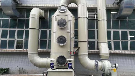 برج امتصاص الغاز الكيميائي ، جهاز تنظيف برج الرش الأبيض