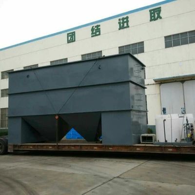 مرشح الجاذبية الأوتوماتيكي SS304 ، جهاز معالجة مياه الصرف الصحي المربع