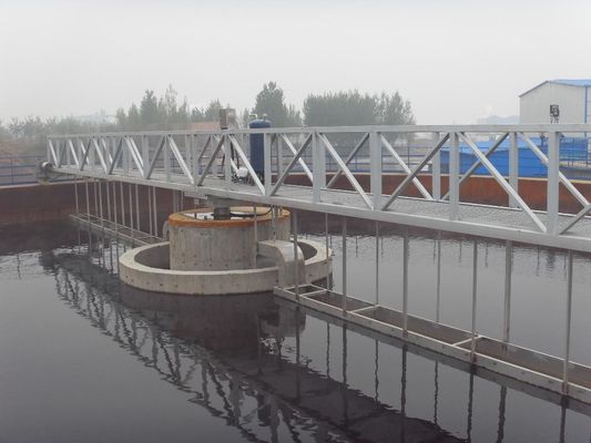 نظام مكشطة الحمأة ISO9001 ، معالجة مياه الصرف الصحي بمكشطة 50 مترًا