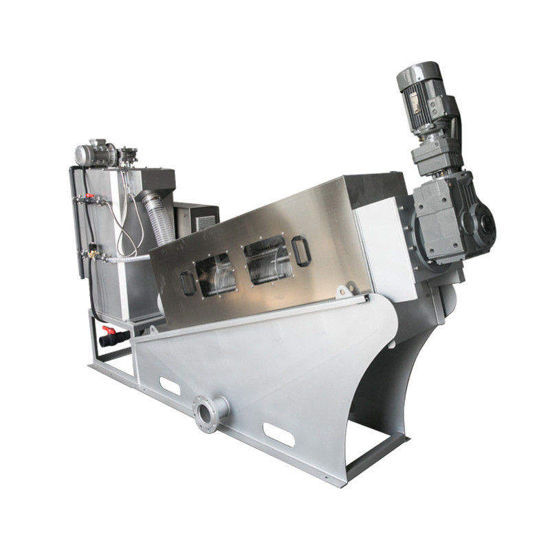 304 الفولاذ المقاوم للصدأ الحمأة حلزونية آلة نزح المياه المسمار الصحافة الصناعية التلقائي