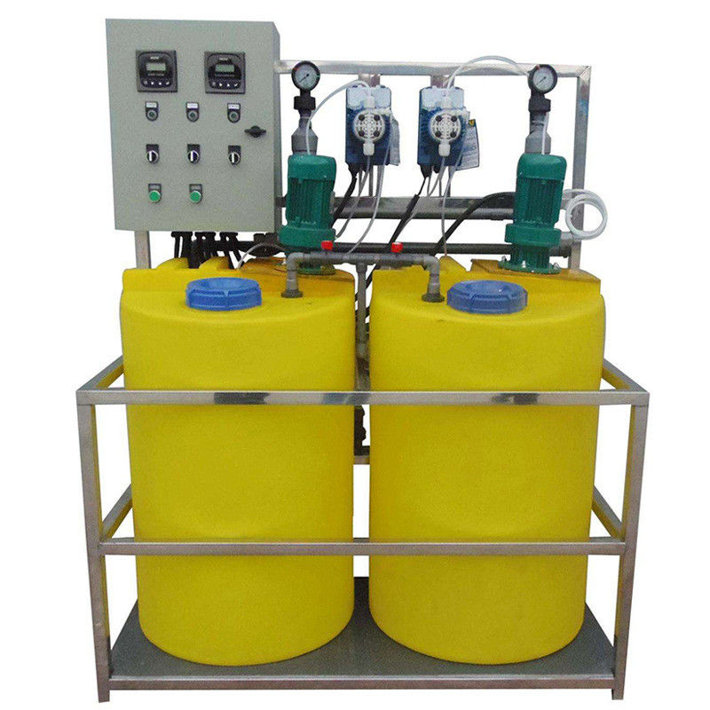 1000L / H PE Pac Pam Flocculant آلة الجرعات الأوتوماتيكية بطيئة الإذابة