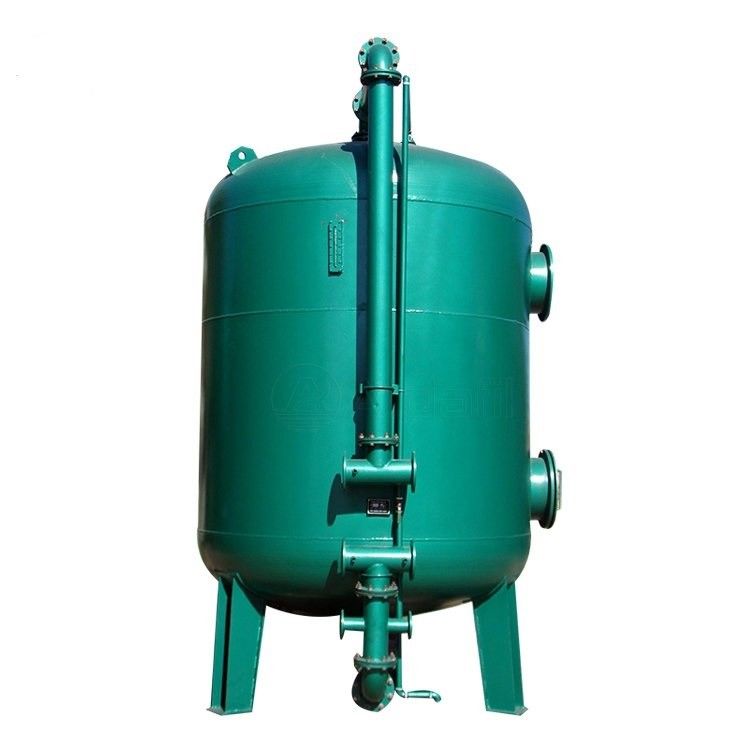 30m3 / H مرشح الوسائط المتعددة الفولاذ المقاوم للصدأ الكوارتز الرمل فلتر ميكانيكي الكربون المنشط