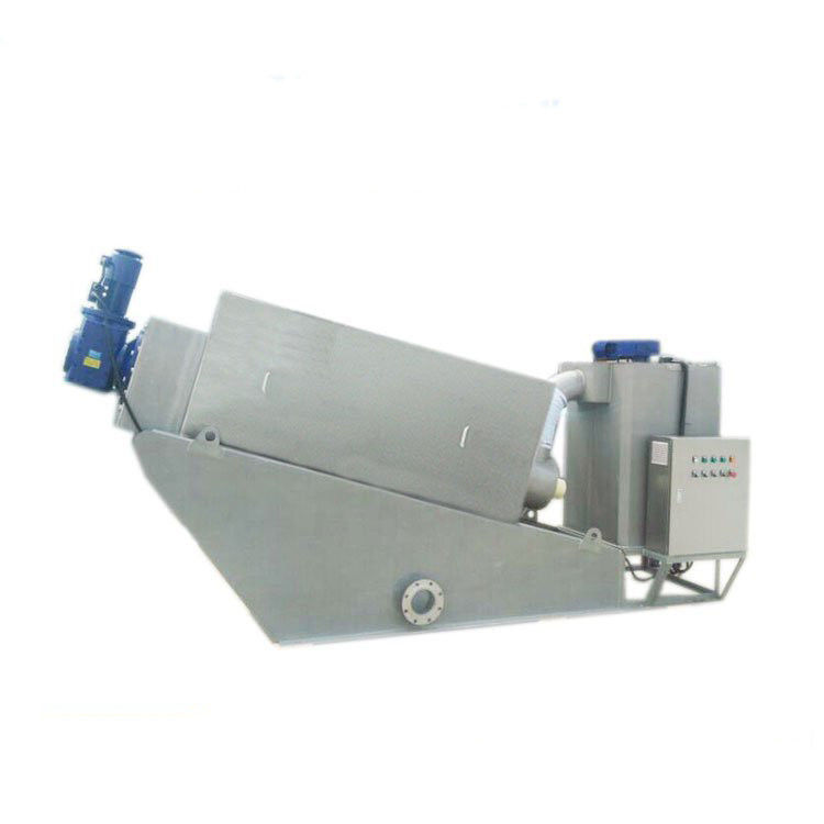 آلة تجفيف الحمأة الصناعية الحلزونية لدواجن بطة خنزير برازي