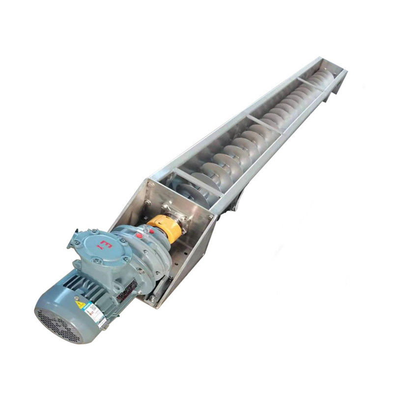 304 الفولاذ المقاوم للصدأ على شكل U آلة ناقل برغي بدون شعاع بطول 1 ~ 20 م