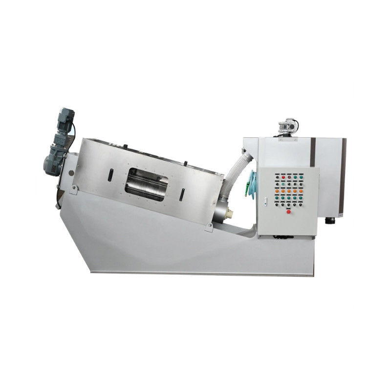 304/316 الفولاذ المقاوم للصدأ حلزوني الصحافة مجفف مجفف 10-16 كجم / ساعة