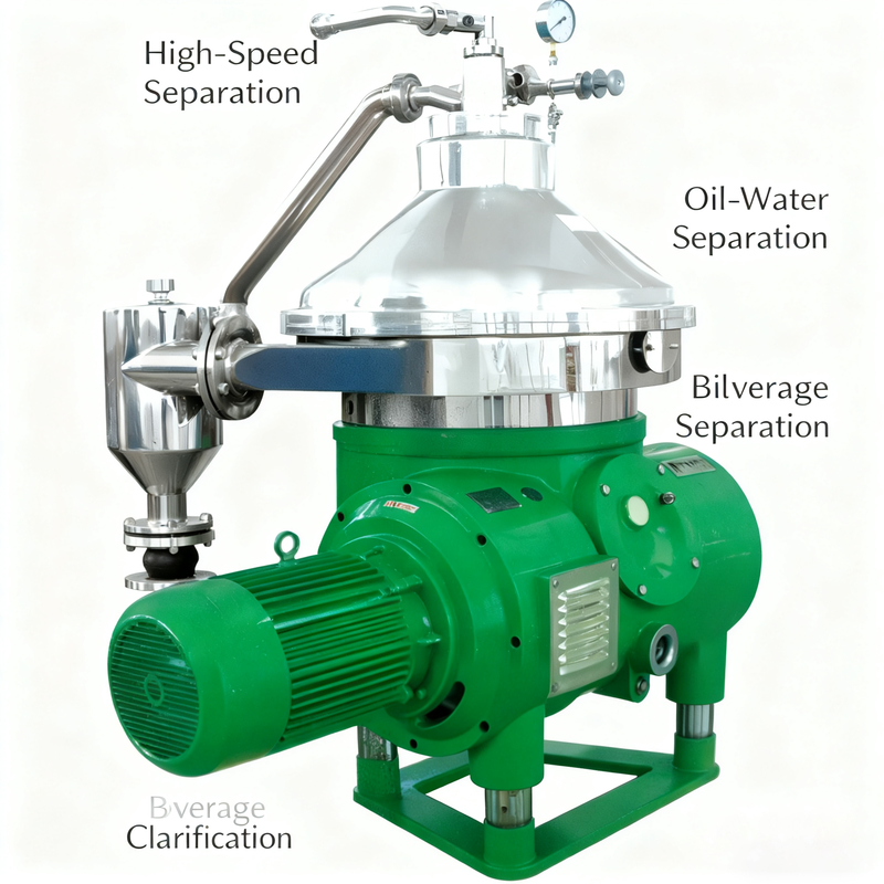 طرد مركزي أوتوماتيكي للقوائم الصلبة والسائلة في الصناعات