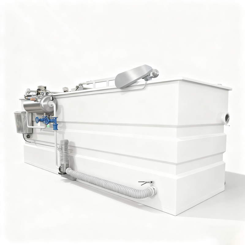 1000L-4000L آلة تعويم الهواء المذاب لمعالجة اللحوم معالجة مياه الصرف الصحي