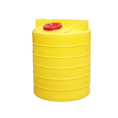 200L PE مسطحة القاع البلاستيك خلط دلو PAM إذابة معالجة مياه الصرف الصحي الكاشف الجرعات