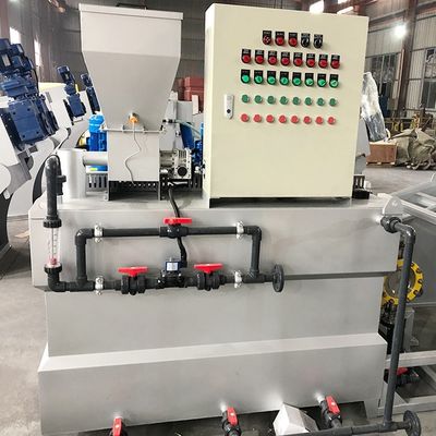 5m3 / H نظام الجرعات الكيميائية المتكامل مسحوق الفوسفات الجاف أوتوماتيكي