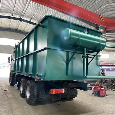 70m3 304SS آلة التعويم بالهواء المذاب إزالة المجاري الصناعية المعلقة