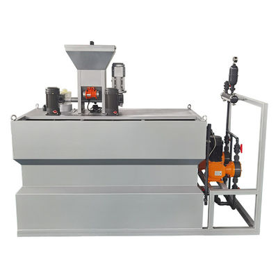 معدات جرعات المسحوق الجاف من Three Chambers PAM / PAC المتكاملة 4000 لتر / ساعة