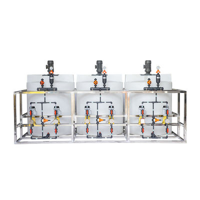 4500L / H آلة الجرعات الأوتوماتيكية الكاملة إذابة الخلط