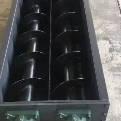 5t / H SS316 Mud Auger Shaftless برغي سير ناقل لصباغة معالجة مياه الصرف الصحي