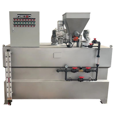 5000L / H الآلي نظام جرعات مسحوق PAC نظام معالجة المياه