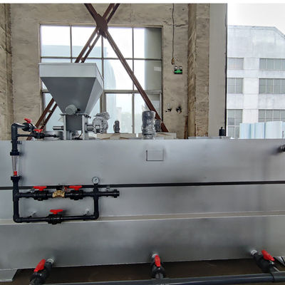 5000L / H الآلي نظام جرعات مسحوق PAC نظام معالجة المياه