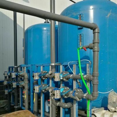 معدات تنقية مياه الصرف الصحي التبطين بالمطاط مادة الكربون الصلب Q235