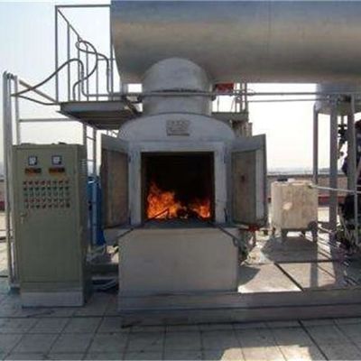 5Kw آلة محرقة النفايات قابل للتعديل التحكم في درجة الحرارة