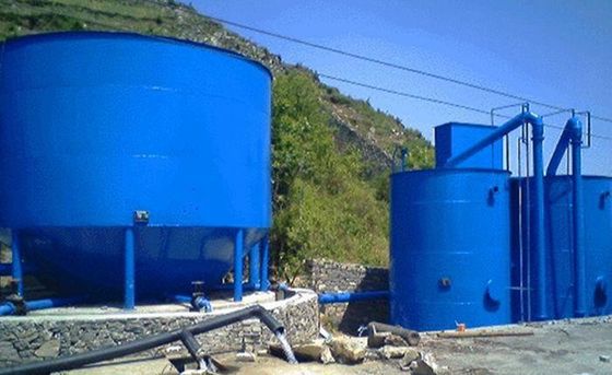 مرشح الجاذبية الأوتوماتيكي الأزرق Valveless لمعالجة مياه الصرف الصحي
